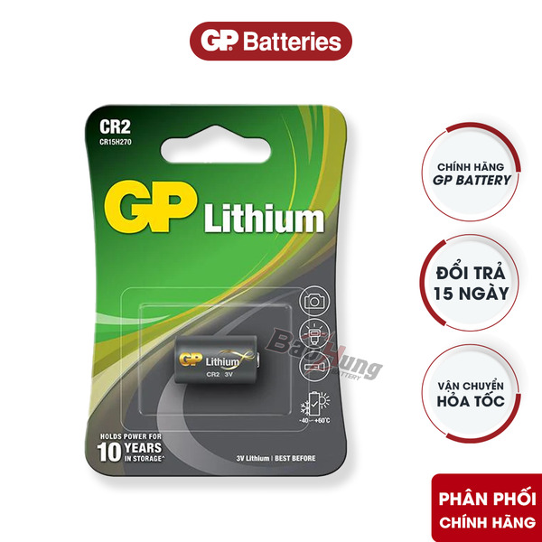 Pin GP CR2 Lithium 3V