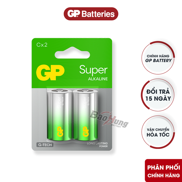 Pin GP Super Alkaline C 1.5V