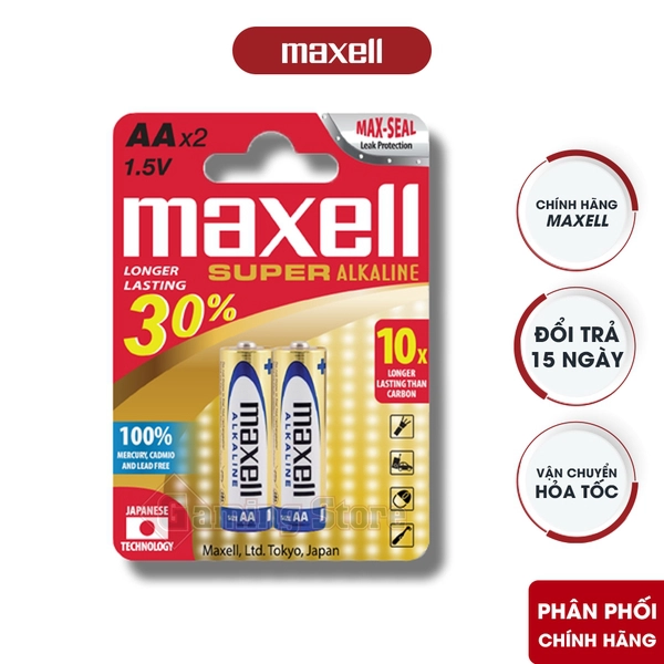 Pin Maxell Alkaline AA / LR6 1.5V