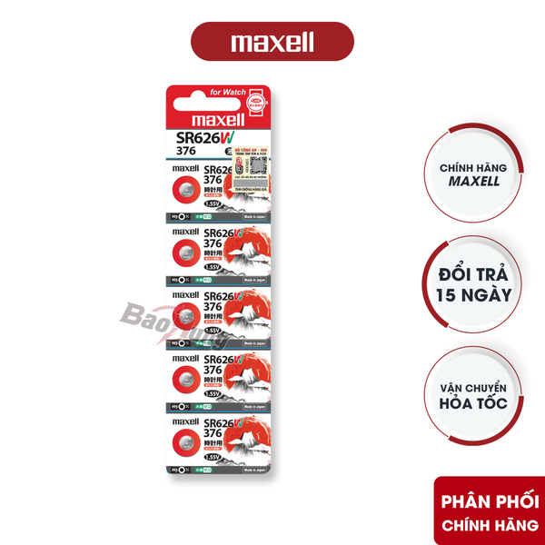 Pin Maxell SR626W