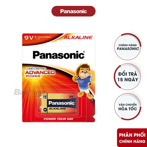 Pin Panasonic Alkaline 9V
