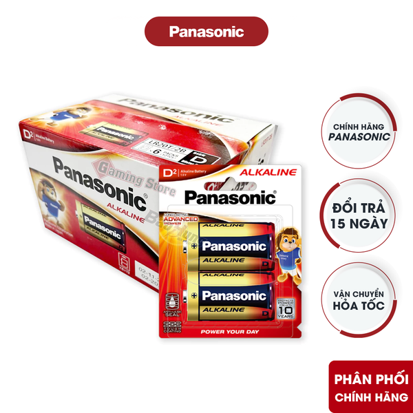 Pin Panasonic Alkaline LR20T