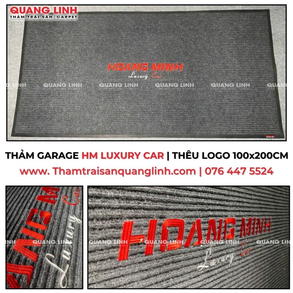 Thi công trải thảm Garage