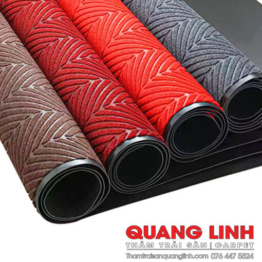 Thảm cuộn gia công xương cá