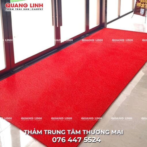Thảm trải sảnh trung tâm thương mại nhựa rối