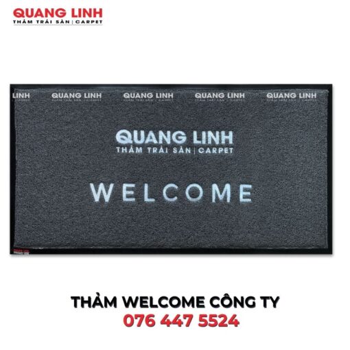 Thảm in logo khổ lớn