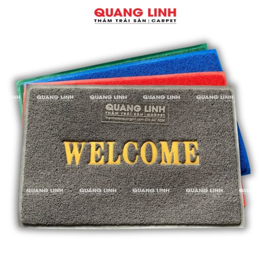 Thảm Welcome ra vào chuẩn Châu Âu