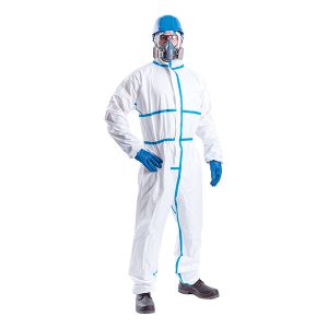 Bộ áo liền quần chống hóa chất phòng dịch - Bảo Hộ Lao Động Thu Ngân - Công Ty TNHH TMDV Và Đào Tạo Thu Ngân