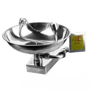 Bồn rửa mắt khẩn cấp Homasi treo tường - Bảo Hộ Lao Động Thu Ngân - Công Ty TNHH TMDV Và Đào Tạo Thu Ngân