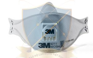 Khẩu trang giấy 3M N95 9211 có van - Bảo Hộ Lao Động Thu Ngân - Công Ty TNHH TMDV Và Đào Tạo Thu Ngân