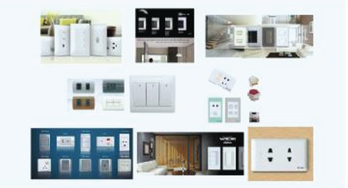 Mặt hạt, ổ cắm, công tắc