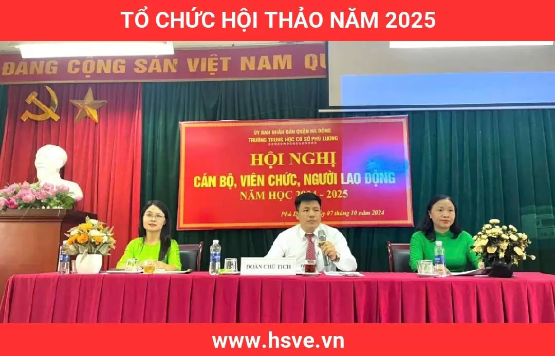 Tổ chức hội nghị, hội thảo - Tổ Chức Sự Kiện Hoàng Sa Việt - Công Ty TNHH Công Nghệ Hoàng Sa Việt