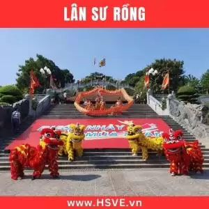 Dịch vụ đội lân sư rồng - Tổ Chức Sự Kiện Hoàng Sa Việt - Công Ty TNHH Công Nghệ Hoàng Sa Việt