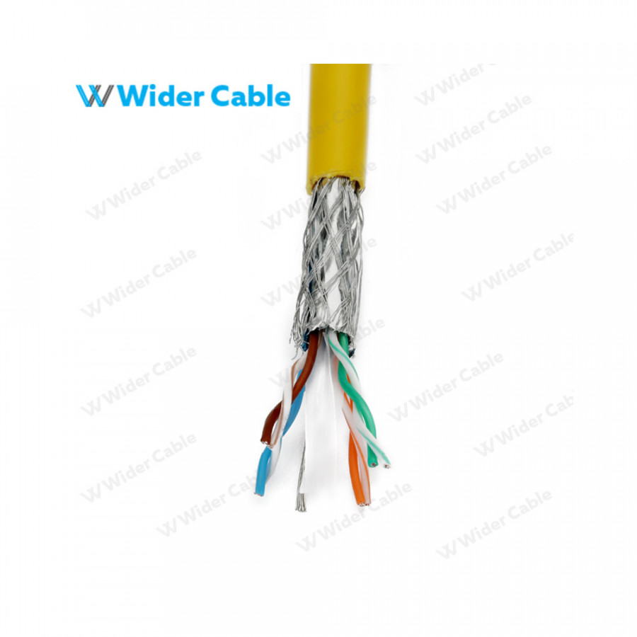 CAT.6 SFTP Network Cable Yellow Color