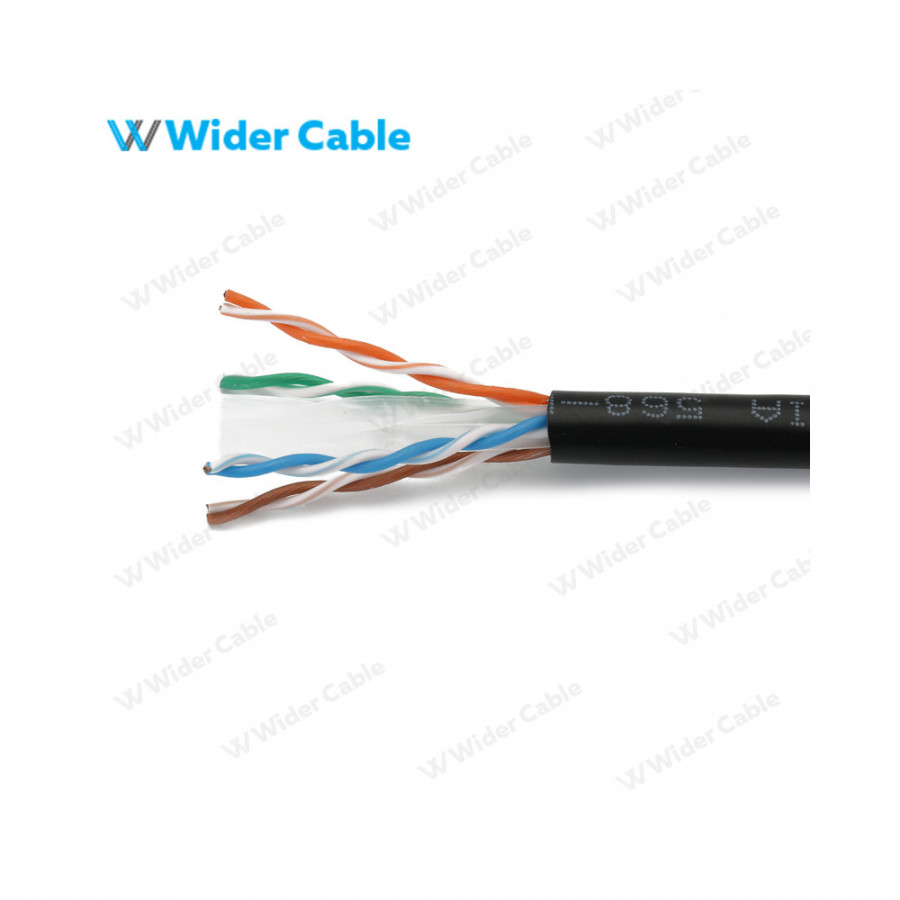 CAT.6 UTP Network Cable Black Color