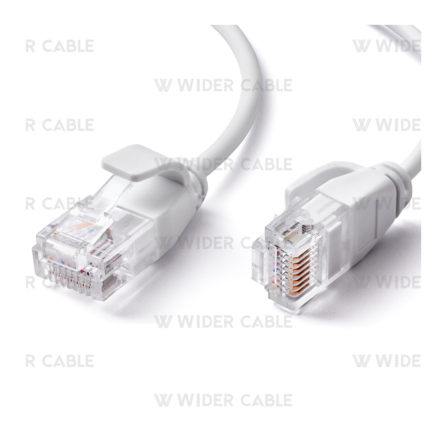 Super Slim Copper Patch Cord U/UTP White