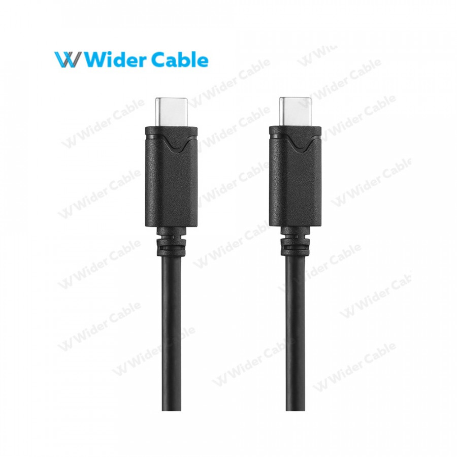 Fast Charging Good USB-C Cables Gen 2 With-E Maker Chip Black Color