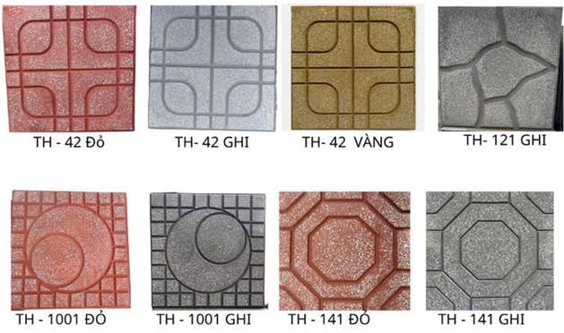 Gạch Terrazzo lát hè