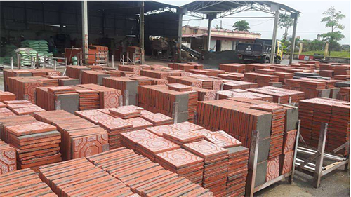 Gạch Terrazzo lát hè