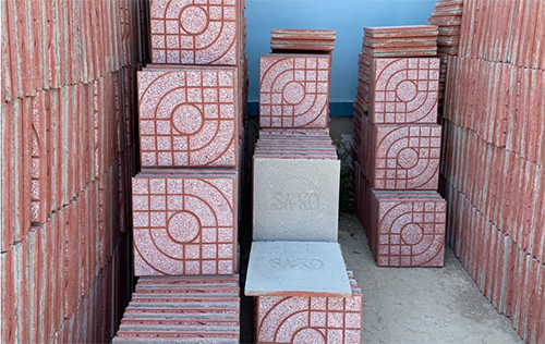 Gạch Terrazzo lát hè