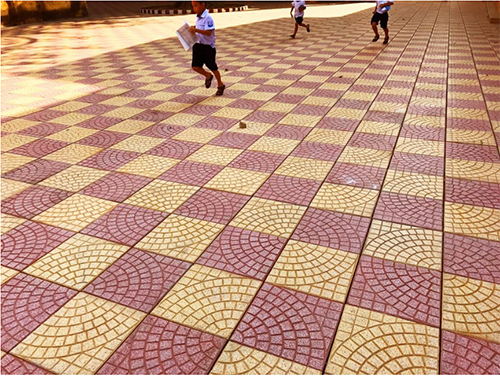 Gạch Terrazzo lát hè