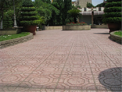 Gạch Terrazzo lát hè