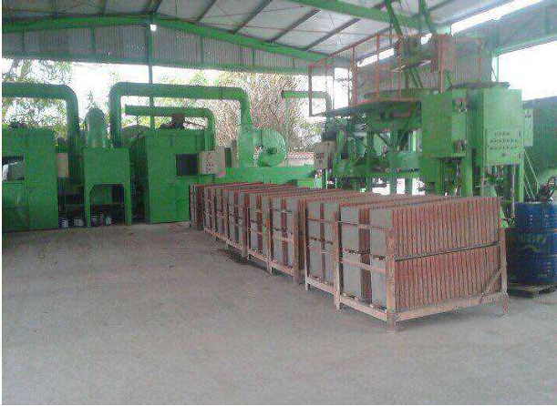 Thiết bị máy móc làm gạch