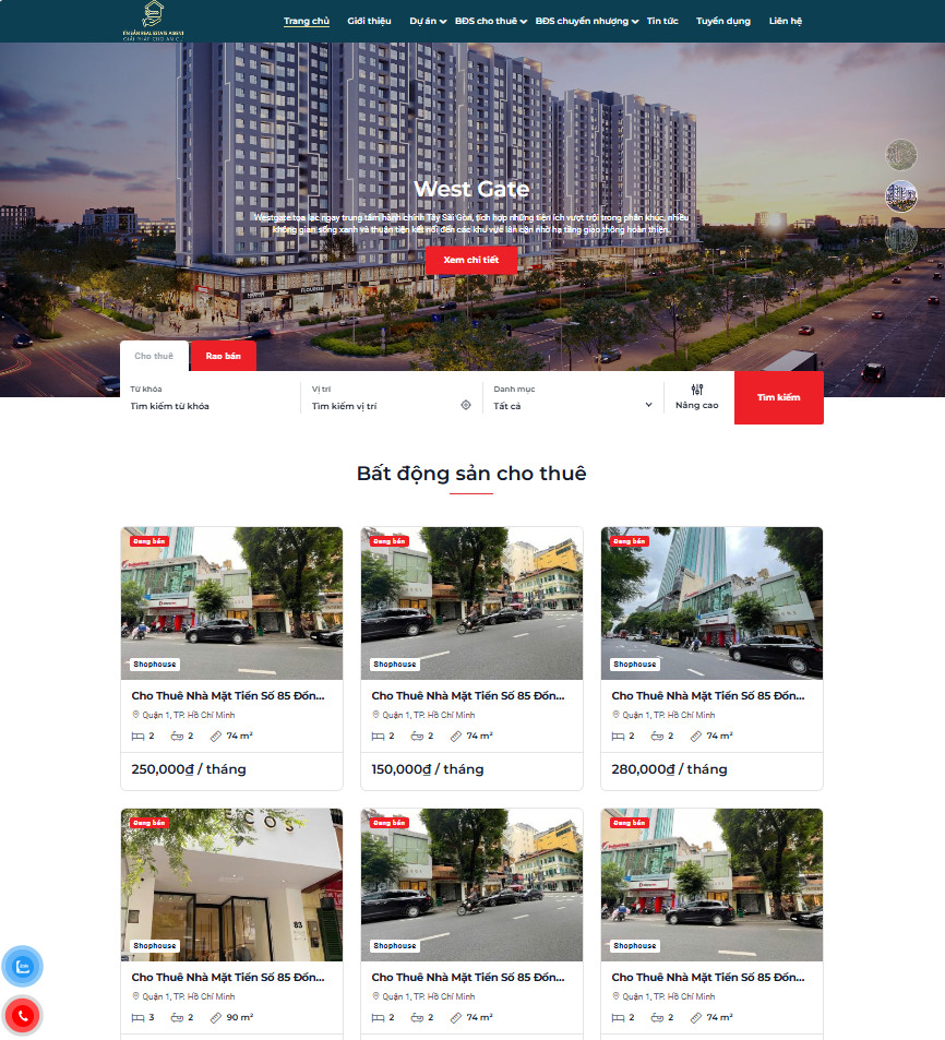 Dịch vụ thiết kế Website