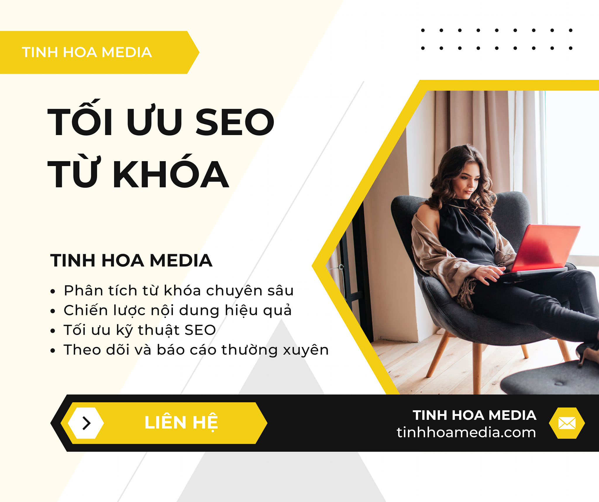 Dịch vụ SEO từ khóa - Công Ty TNHH Giải Pháp Tinh Hoa Media