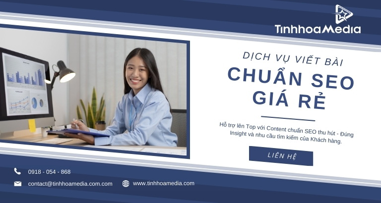 Dịch vụ viết bài chuẩn SEO - Công Ty TNHH Giải Pháp Tinh Hoa Media