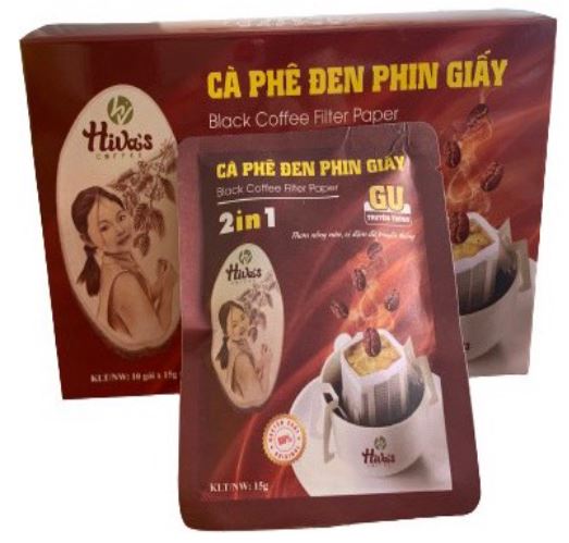 Cà phê phin giảy 2in1 gu truyền thống