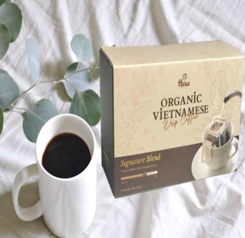 Cà phê phin giấy Organic Vietnamese - Signature Blend 15pcs