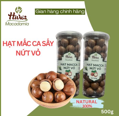 Hạt macca nứt vỏ