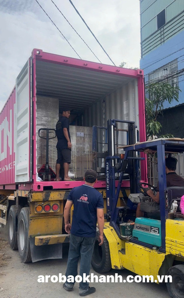 Xuất container cà phê