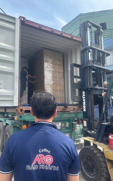 Xuất container cà phê