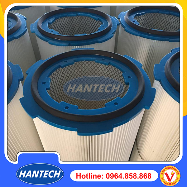 Lõi lọc bụi Cartridge nắp nhựa 320x600