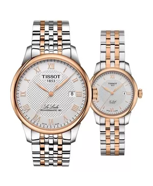 Đồng hồ đôi Tissot Le Locle T006.407.22.033.00 và T006.207.22.038.00