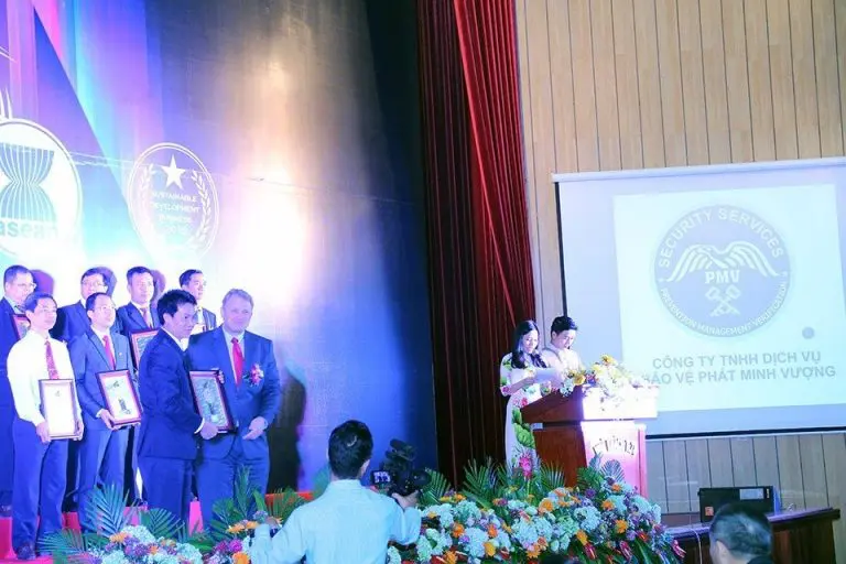 Những thành tích của PMV Security - Công Ty TNHH Dịch Vụ Bảo Vệ Phát Minh Vượng