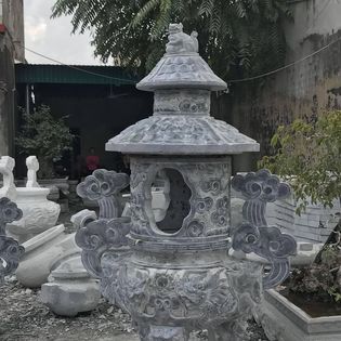 Đình hương đá đốt giấy