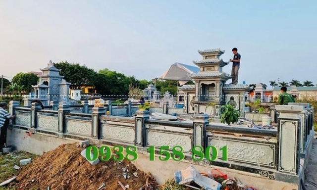 Lan can khu nghĩa trang