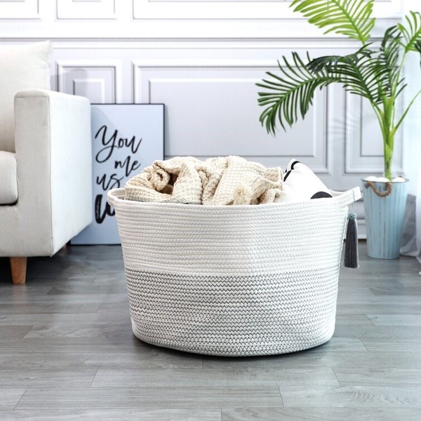 Giỏ đựng chăn mền chiếu gối cho bé