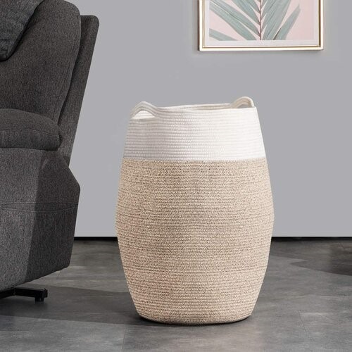 Giỏ đựng đồ giặt bằng dây thừng cotton HNH1305