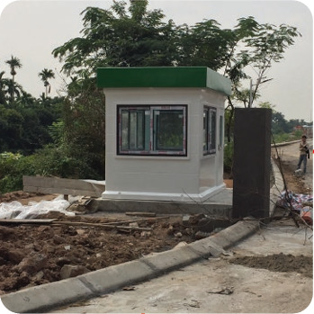 Lắp dựng các công trình phụ trợ
