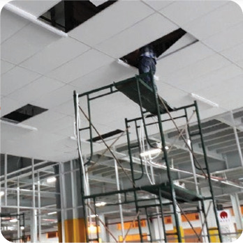 Thi công trần, vách Panel nhà xưởng