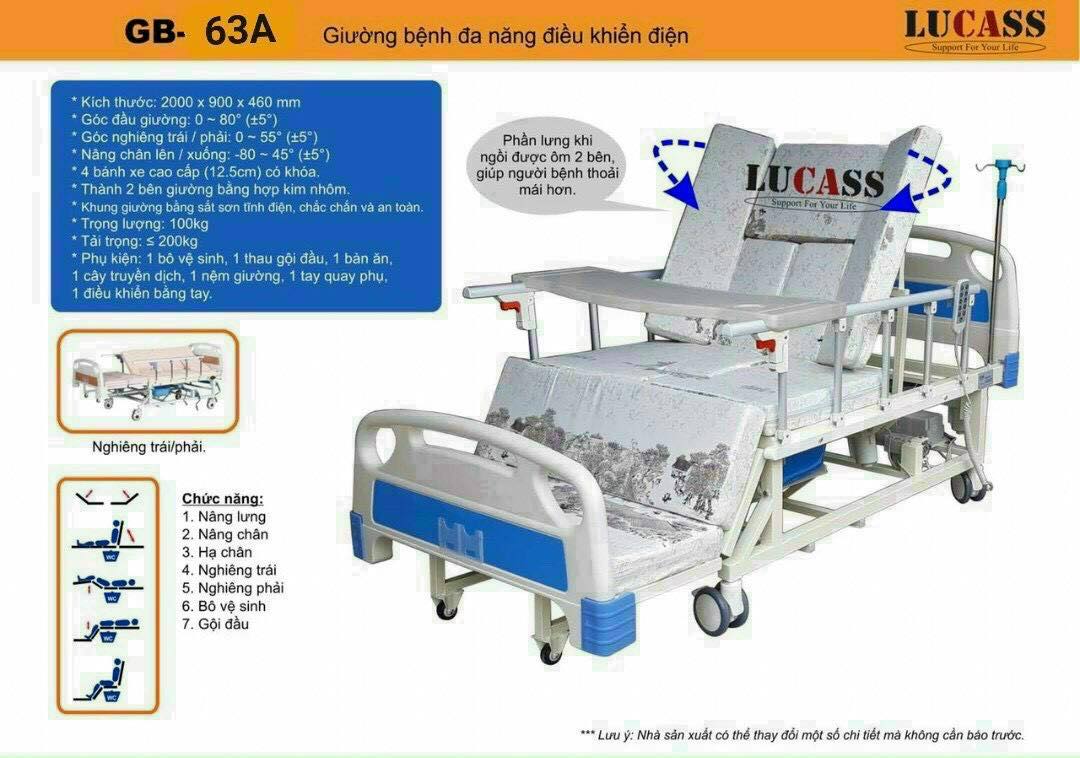 Giường điện đa năng 63A