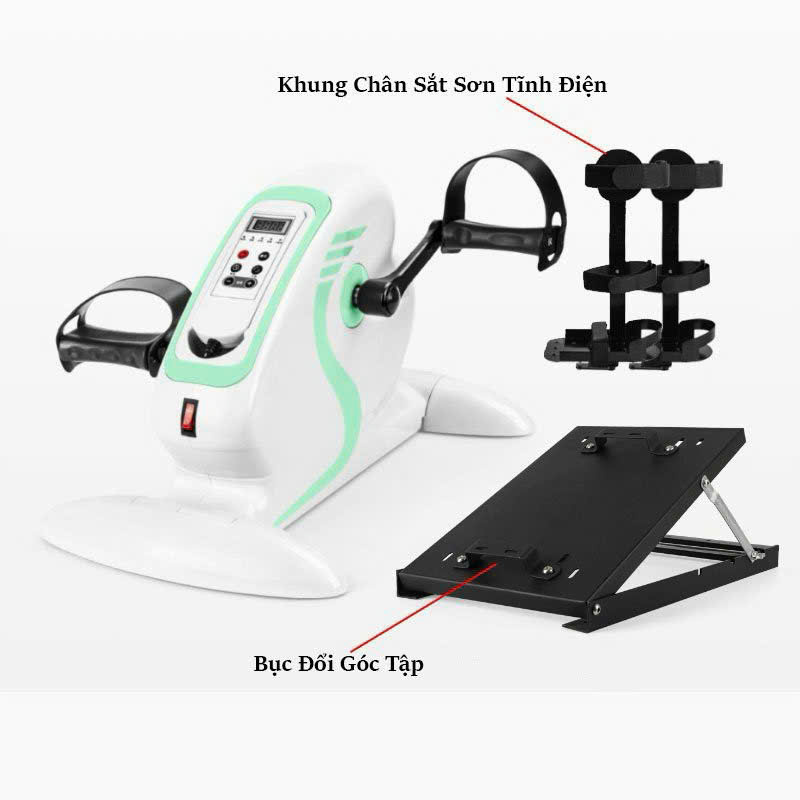 Máy tập chân có bục và khung định hình