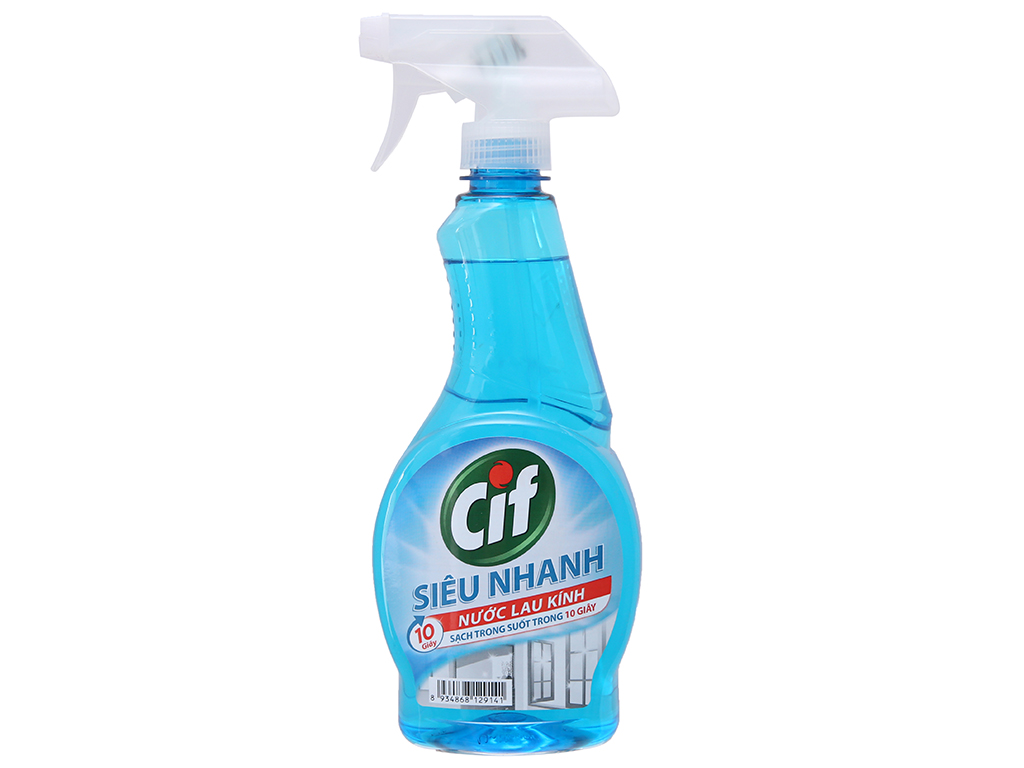 Nước lau kính Cif lau kính sạch trong suốt 520ml - Văn Phòng Phẩm ABC - Công Ty TNHH Sản Xuất Vật Tư Công Nghiệp ABC