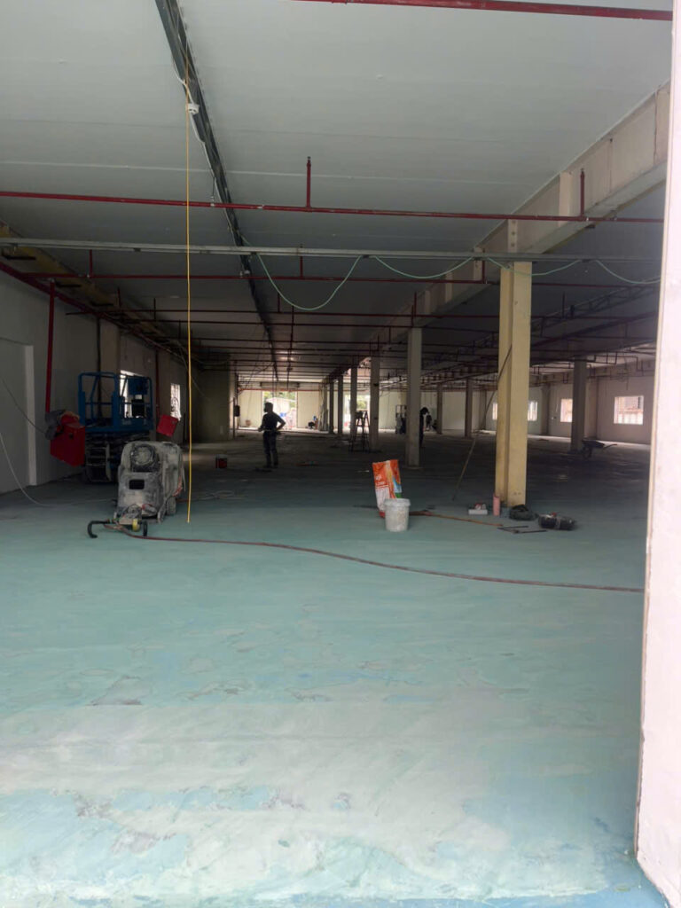 Sàn Epoxy tự san phẳng