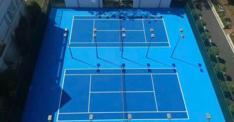Thiết kế thi công sân tennis