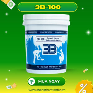 3B-100: Dung dịch chống thấm Latex dùng cho vữa
